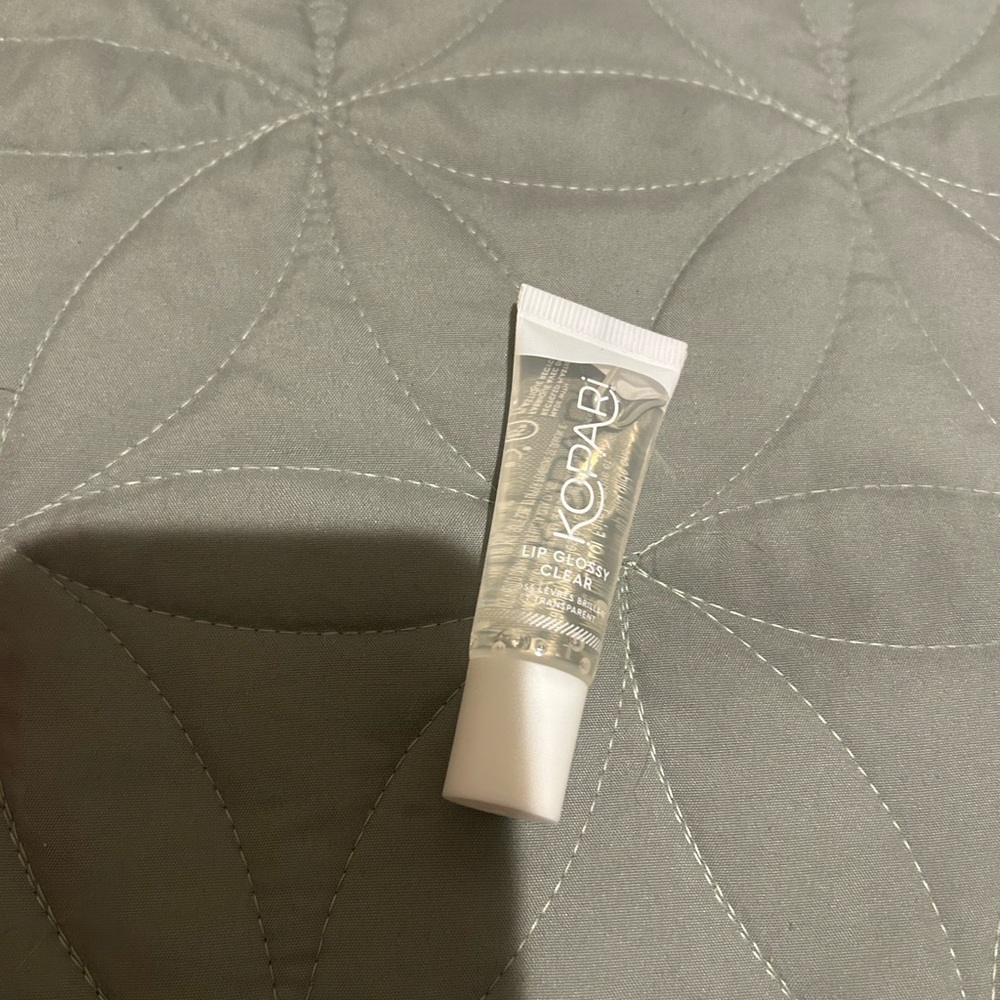 kopari lip gloss full size brand new never used clear gloss